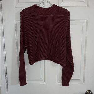 Hollister Burgundy Sweater